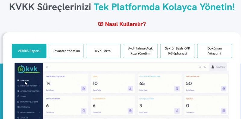 KVKK Süreçleriniz Artık Çok Daha Kolay | E-KVK ile Tanışın