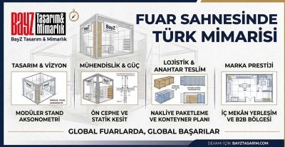 Avrupa Fuar Sahnesinde Türk İmzası: BayZ Tasarım ile Sınırları Aşan Mimari